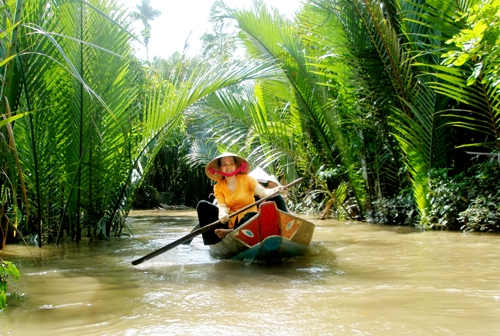 Balade en barque à My Tho - Circuit Vietnam authentique 21jours